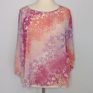 Apt. 9 lightweight dolman style blouse